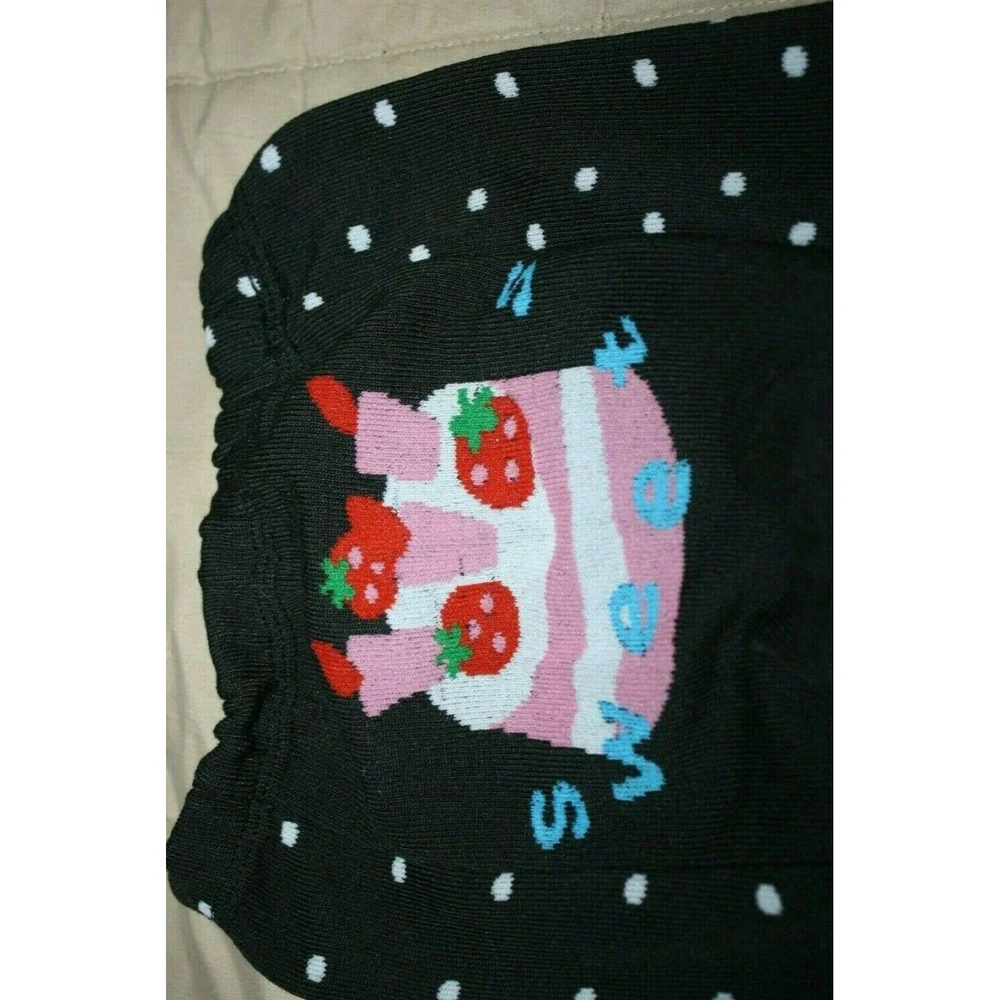 3/$15 INFANT GIRL'S 18 MONTH LEGGINGS BLACK/WHITE POLKA DOT CAKE BABY